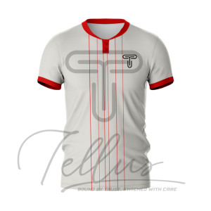 Último diseño personalizado impreso sublimación diseño transpirable Unisex fútbol desgaste fútbol uniforme malla fútbol Jersey para hombres - Product Image 3