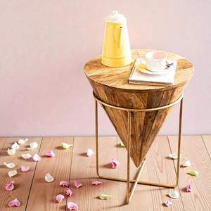 Traditional Antique Side <b>Table</b> Eco-Friendly Durable Wood for Living Rooms Cafe Interiors Office Seating Zones Coffee <b>Table</b> Bulk - Product Image 6