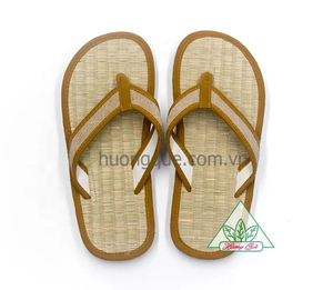 Chanclas de paja para algas marinas, zapatillas para hotel, spa, venta al por mayor - Product Image 1