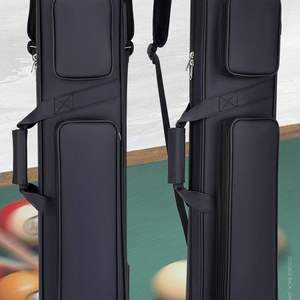 Sac de transport haut de gamme pour queue de billard, étui de rangement portable pour queues de billard avec bandoulière pour joueurs - Product Image 2