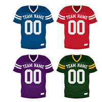 Lot de déstockage de maillots de football à manches courtes en polyester, surplus en vrac, tailles et couleurs variées, équipes mixtes