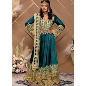 Nuevo Diseño de Vestido Afgano Pashtun Nuristan Kabul, Vestido Largo de Moda al por Mayor, Vestido Afgano Transpirable con Bordado para Mujer - Product Image 1