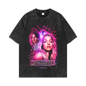 T-shirt graphique pour homme en coton respirant, décontracté, conçu pour un usage quotidien et un style streetwear. - Product Image 1