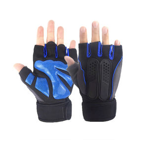Gants de musculation demi-doigts personnalisables avec logo pour hommes – Disponibles en gros pour l'entraînement et le fitness – Gants de fitness OEM - Product Image 1