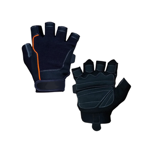 New Customized Leather Workout <b>Gloves</b> with Wrist Wrap Support for <b>Weight</b> Lifting <b>Training</b> Gym and Sport Fitness Equipment - Product Image 4