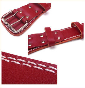 เข็มขัดยกน้ำหนักหนังแท้รุ่นขายดีที่สุดสำหรับการยกน้ำหนักแบบ Lever - Product Image 4