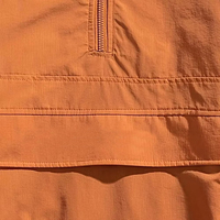 Veste Anorak Homme Légère en Nylon, Coupe-Vent à Capuche Demi-Zip avec Poche Kangourou, Logo Personnalisé, Vente en Gros OEM