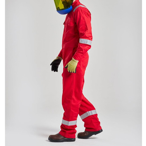 Hi Vis <b>Overall</b> Uniform Safety Equipment Production Safety <b>Work</b> Uniform Coverall Protective <b>Overalls</b> Coveralls Uniform OEM Size - Product Image 5