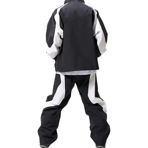 New Arrival Windbreaker Tracksuits Quality Manufacturing Factory Supplier <b>Zipper</b> <b>Jacket</b> and Trouser Set Windbreaker Tracksuits - Product Image 2