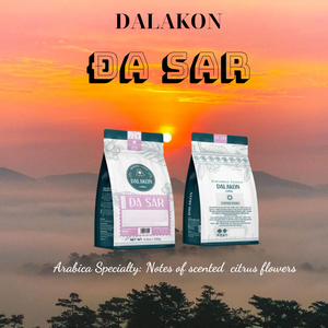 Arábica DE ALTO tostado Dalakon Da Sar, 2 años de vida útil, café tostado molido, 250g, bolsa sellada con cremallera, venta al por mayor, origen Vietnam - Product Image 3