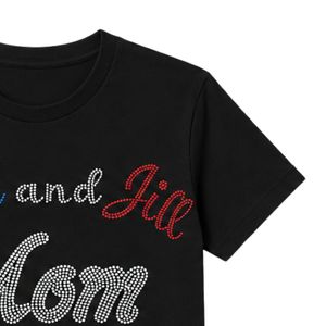 เสื้อยืดคอกลมแขนสั้นสีดำ เสื้อลำลองสำหรับผู้หญิง สตรีทแวร์ ไลฟ์สไตล์ เสื้อผ้าสวมใส่สบาย สไตล์การใช้งานในชีวิตประจำวัน - Product Image 6