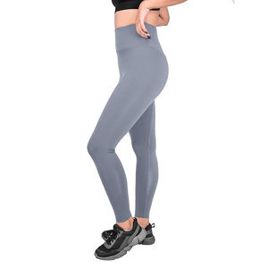 Leggings avec ceinture souple pour une meilleure maintien du ventre, tissu extensible sans couture, idéal pour les séances de yoga et un confort respirant - Product Image 2