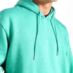 Sweat à capuche unisexe oversize en molleton de coton épais, vierge, personnalisable, style streetwear, pour hommes et femmes, vente en gros 2024 - Product Image 2