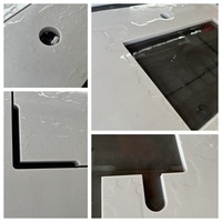 Sierra de Puente CNC de 5 Ejes RBB para Corte de Piedra, Código NC, Programa CAD, Inclinación Automática 85° °   Losa de Mármol de Cuarzo Sinterizado
