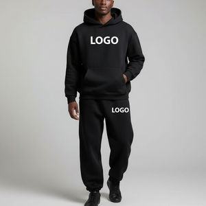 Conjuntos Deportivos de Alta Calidad, Peso Medio, Color Personalizado, Estampados, de 2 Piezas, con Logotipo Bordado Personalizado, en Felpa Francesa - Product Image 1