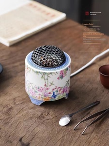 Lotus Ev Ofis Seyahat ve Araba Elektrikli Buhurdanlık Dekorasyonu Aromaterapi Difüzörü Ramazan Aromatik Kullanımı için Tibet Tarzı - Product Image 6