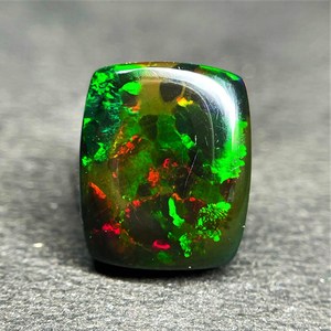 Natural Black Ethiopian Fire <b>Opal</b> Cabochon Gemstone Wholesale Loose <b>Opal</b> For Jewelry Making Stone - Product Image 6