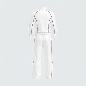 Ensemble de survêtement à capuche pour homme Relevo, noir et gris, blocs de couleur, fermeture éclair intégrale, vêtements de sport décontractés avec poches latérales, pour l'automne - Product Image 6