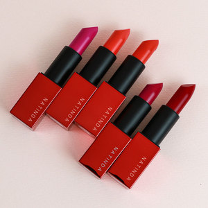 Rouge à lèvres minéral arc-en-ciel Natinda Magic, waterproof, longue tenue, anti-transfert, crème fixante naturelle, 10 couleurs, marque privée, très demandé - Product Image 5