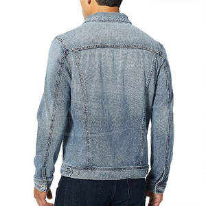 Chaqueta vaquera barata de nueva moda 2024, Chaquetas vaqueras de nuevo diseño para hombre, chaqueta vaquera transpirable de alta calidad para hombre - Product Image 4