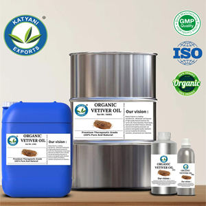 Huile Essentielle de Racine de Vétiver Biologique de Qualité Supérieure (Vetiveria Zizanioides) - Certifiée Biologique USDA, Huile Distillée à la Vapeur en Gros - Product Image 2