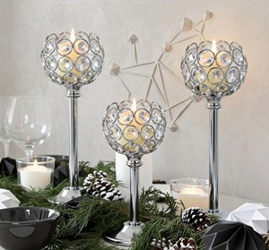Portavelas Metálico Ecológico de Fábrica Directa para Decoración Moderna del Hogar, Bodas y Eventos Navideños, Disponible en Grandes Cantidades - Product Image 4