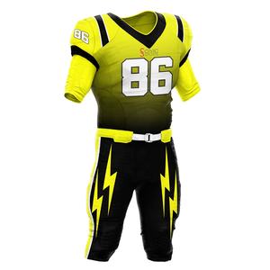 Uniformes de fútbol americano personalizados, ropa deportiva impresa con logotipo profesional completamente - Product Image 2