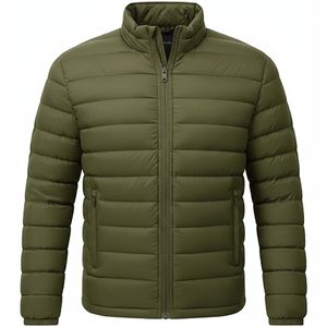 Chaqueta Acolchada con Bordado de Camuflaje de Marca Privada OEM, Chaqueta Ligera y Cálida Rellena de Poliéster, Certificada por la CE - Product Image 1