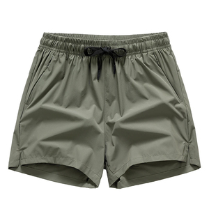 Shorts de sport décontractés pour hommes, 5 pouces, légers, respirants, écologiques, de haute qualité, pour la course et l'entraînement, taille élastique - Product Image 3