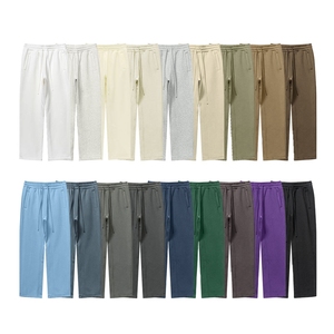 High Quality Men's Custom <b>Flared</b> <b>Jogger</b> Track Pants 400GSM Fleece Waistband Stacked Sweatpants for Men and <b>Women</b> - Product Image 3