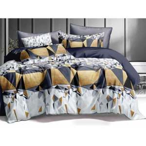 Ensemble de couette en coton de qualité supérieure Style tissé Simple tailles personnalisées housses d'oreiller assorties pour Resort Collection Made India Model - Product Image 1