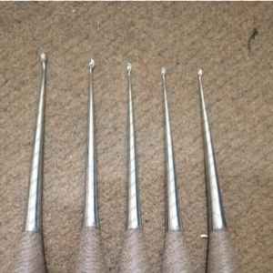 Cuchara Hatt de acero inoxidable con mango de madera para corte de ligamentos, 8mm, 12mm, 20mm, curetas para huesos, instrumentos veterinarios con certificación CE - Product Image 5