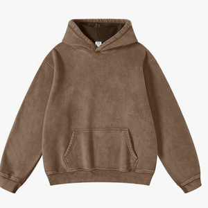 Sweat femme surdimensionné acide Vintage 100% coton goutte épaule col à capuche grande taille pour une utilisation automne et hiver - Product Image 6
