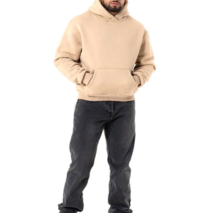 High Quality Men's <b>Large</b> Size <b>Hoodie</b> Blended Sweatshirt Plus Size Long Sleeve <b>Hoodie</b> for Men High Quality - Product Image 5