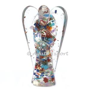 Sélénite Orgone Anges Pierre Semi-Précieuse Artisanat - Product Image 3