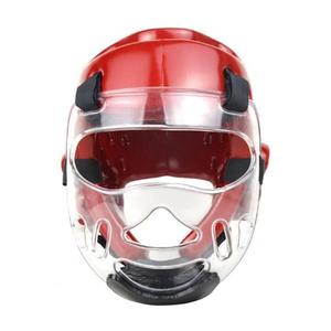 Casco de Entrenamiento de Taekwondo Profesional Personalizado, de Espuma Sumergida en PU, Transpirable, con Cierre a Presión para Adultos - Product Image 3