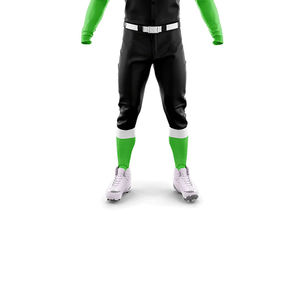 Uniformes de Béisbol Personalizados de Alta Calidad con Logotipo Impreso al por Mayor, Color Sólido, Mejor Calidad, Nuevos Precios Razonables, Hechos de Poliéster - Product Image 5