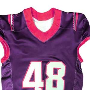 Camisetas de Fútbol Americano Personalizadas para Adultos, Sublimadas, de Manga Corta, Talla Grande, para Entrenamiento - Product Image 5