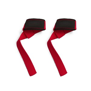 Sangles de levage professionnelles personnalisées antidérapantes en coton robuste, confortables et réglables par Misha Sports - Product Image 1