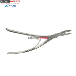 Pinzas Rongeur de 11.5 Pulgadas, Instrumento Quirúrgico Ortopédico, Mandíbulas Angulares en Forma de Copa de 5mm x 13mm, Acero Inoxidable Premium para Cortar Huesos - Product Image 5