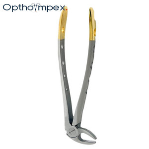 Forceps dentaire manuel de précision en acier inoxydable avec poignée ergonomique, instrument de retrait de dents pour soins bucco-dentaires et équipement chirurgical - Product Image 2