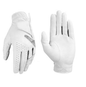 Design Your Own Logo Left Hand Soft Full Color Genuine Leather Cabretta Breathable Durable Men's <b>Golf</b> Gloves Custom Sizes Sports - Product Image 6