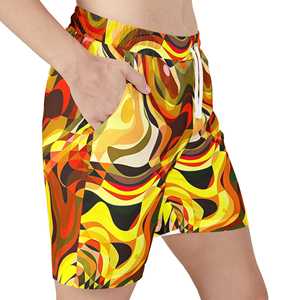 Full Color Sublimation <b>Printed</b> Swim <b>Shorts</b> Factory Price - Product Image 3