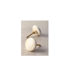Round Shape Varieties Cabinet Knobs Natural Drawer Hardware Knob 100% High Quality Handcrafted bone inlay door knob <b>low</b> price - Product Image 1