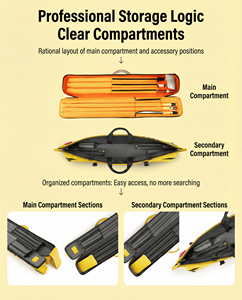 Estuche Profesional para Taco de Billar de la Serie Vibrant Rainbow, Impermeable, de Cuero de Primera Calidad, 3*4, para Juego de Billar 1/2 - Product Image 5