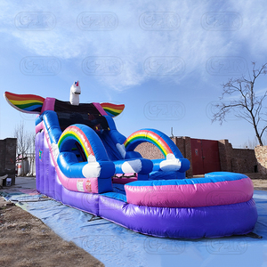 Toboggan aquatique <span class=keywords><strong>gonflable</strong></span> commercial combiné avec château <span class=keywords><strong>gonflable</strong></span> <span class=keywords><strong>licorne</strong></span>, trampoline, château <span class=keywords><strong>gonflable</strong></span>, maison de rebond - Product Image 5