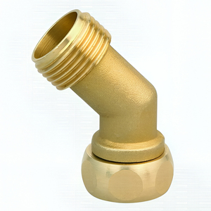 Connecteur d'union pour tuyau d'arrosage haute pression, plaqué, fiable et durable, raccord d'extension de tuyau pour un débit d'eau continu dans le jardin - Product Image 1