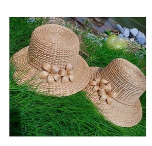 Traditional Vietnamese Water Hyacinth Hats/ Straw hats for Sports Ski Home Party Wedding Travel Fishing Casual Unisex Use - Product Image 5