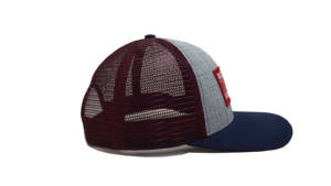 หมวกแก๊ป Snapback ปักลายแบบกำหนดเอง ผลิตจากโรงงานในเวียดนาม หมวกโปรโมชั่น หมวก Trucker สามสี หมวกกีฬาแบบกำหนดเอง หมวก Dad Cap - Product Image 2