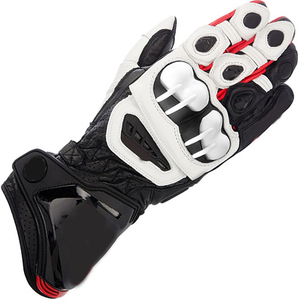 Guantes de Motocicleta de Cuero Vacuno de Alta Calidad Rasheed Mfg Co, Aislantes Térmicos, Resistentes al Viento, para Motocross, de Cinco Dedos - Product Image 6